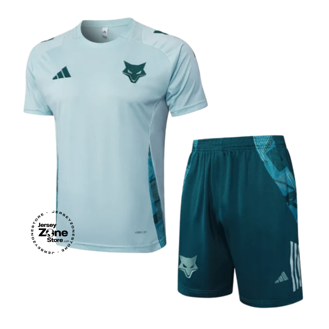 Cruzeiro Training (Jersey + Shorts) Light Green 2025/26