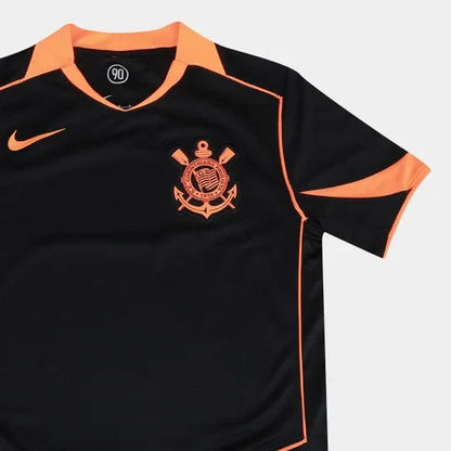 Jersey Corinthians (Total 90) III 2025 - Black and Orange - Men's - Fan Version