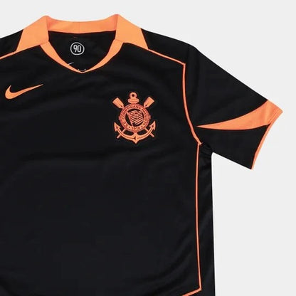 Nike Corinthians (Total 90) III 2025 - Black and Orange - Men's - Fan Version Jersey