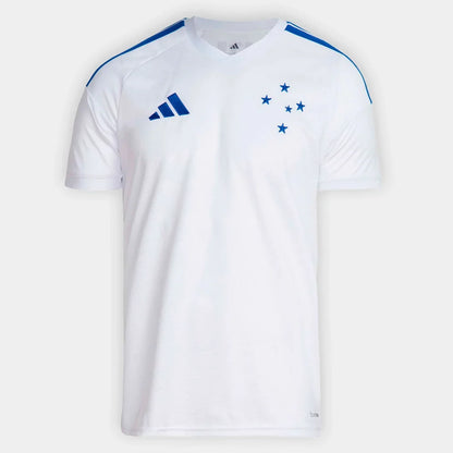 Cruzeiro II 2026/27 Fan Version Adidas Men's - White+Blue Jersey