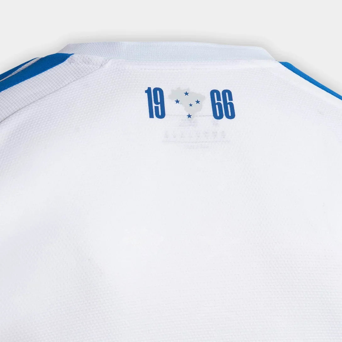 Cruzeiro II 2026/27 Fan Version Adidas Men's - White+Blue Jersey