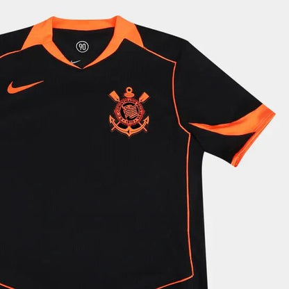 Jersey Corinthians (Total 90) III 2025 - Black and Orange - Men's - Player Version