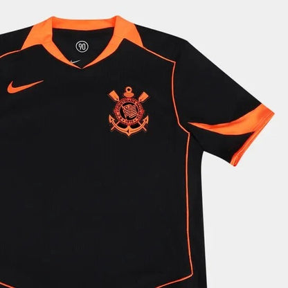 Nike Corinthians (Total 90) III 2025 - Black and Orange - Men's - Player Version Jersey