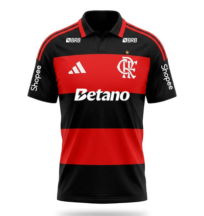 Flamengo 26/27 Home Jersey #DE ARRASCAETA - All Sponsors - Fan Version