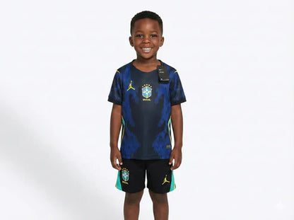 Brazil Kids Jordan Away 2026 World Cup - Kit Kids Brazil