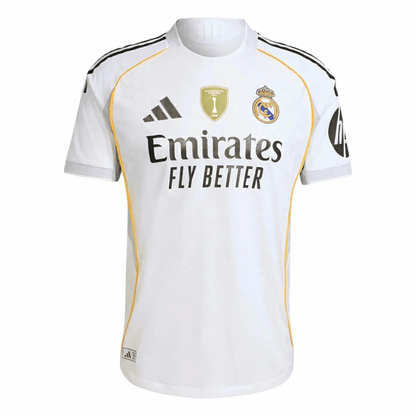 Jersey Real Madrid Home 2025/26 Patch FIFA Intercontinental Champions