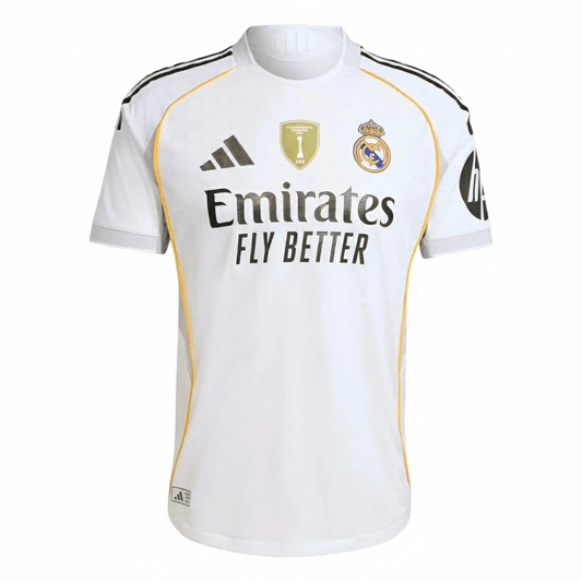 Jersey Real Madrid Home 2025/26 Patch FIFA Intercontinental Champions