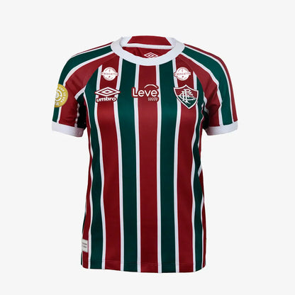Women's Jersey Fluminense 2025/26 I - All Sponsor and Patch Mundial