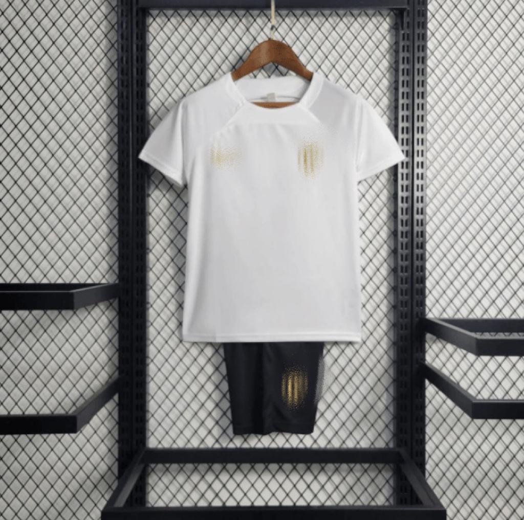 Kit Kids Nike Corinthians Training 2023/24 - White and Dourado