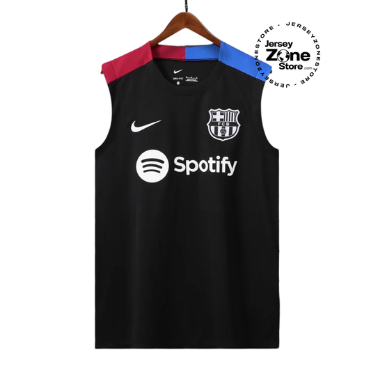 Barcelona Training Tank Top black - Fan Jersey