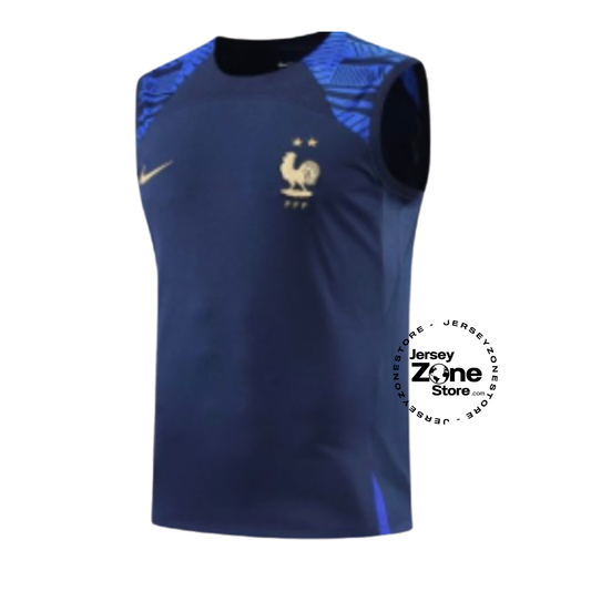 France Training Tank Top Blue - Fan Jersey