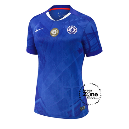 Chelsea Home Women 2025-26 World Champions 25 printing