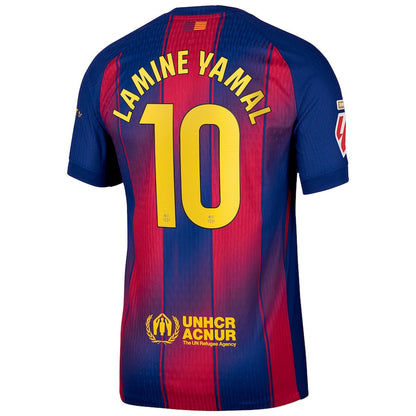 Lamine Yamal Barcelona 2025/26 Home Player Version Jersey [Slim Fit]