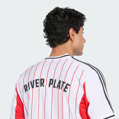 River Plate Home Jersey 2025/26 - Version Baseball US Pack [Slim Fit]