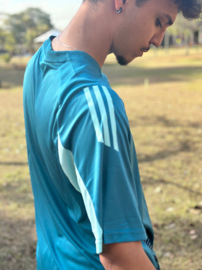 Jersey Cruzeiro 25/26 Training Men's - Blue Turquesa+White