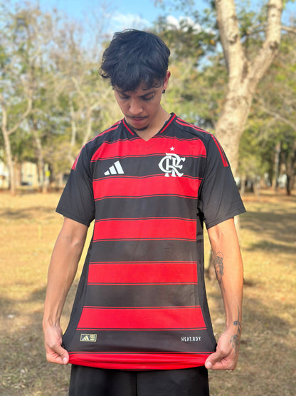 Jersey Flamengo I 2025 Fan Version Men's - Red+Black