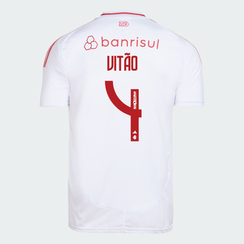 Jersey Adidas Internacional 2025/26 II VITÃO N° 4