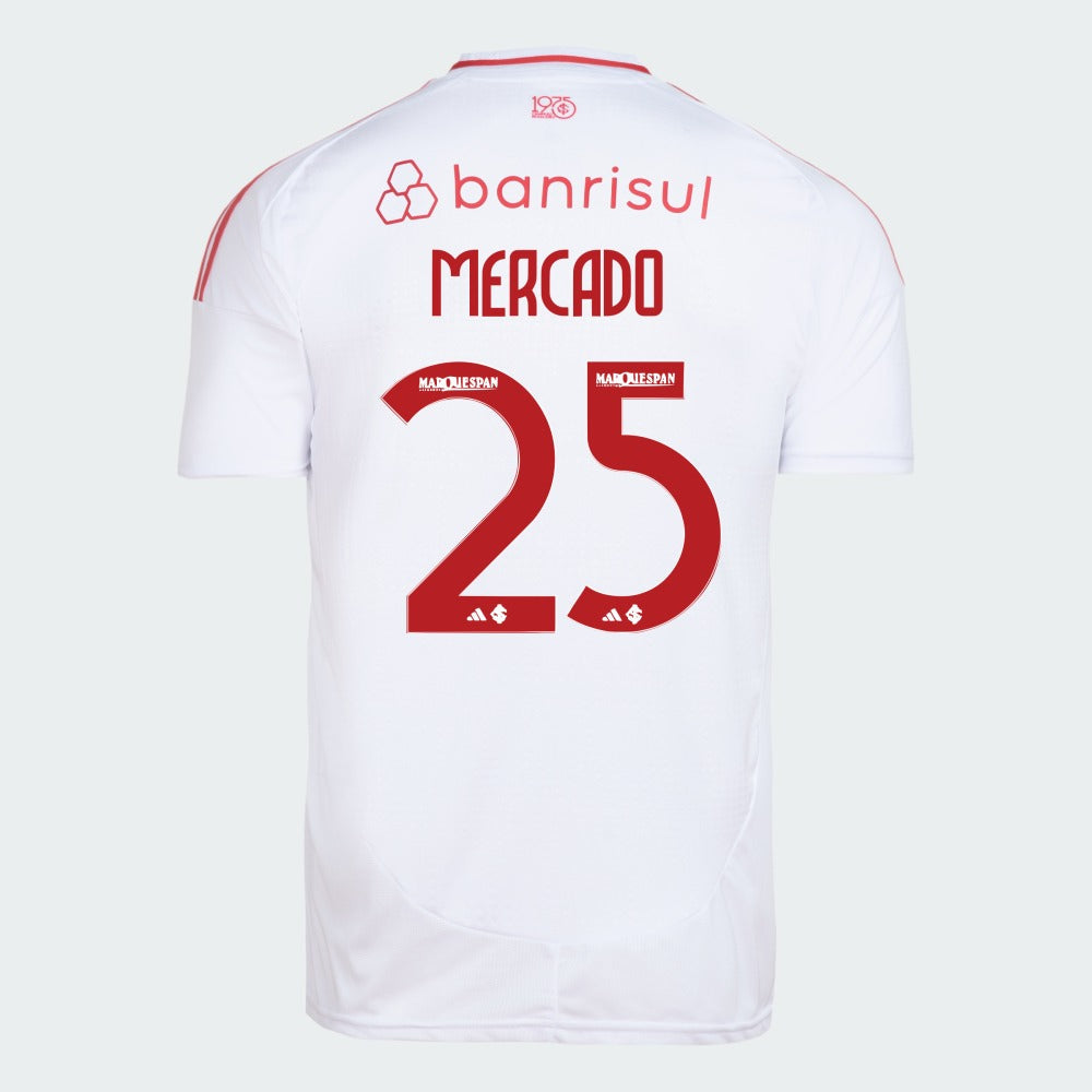 Jersey Adidas Internacional 2025/26 II MERCADO N° 25