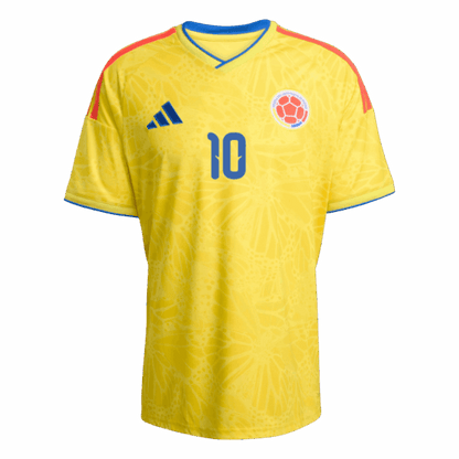 James Rodriguez 2026 Colombia Home Jersey - Fan Version World Cup 2026