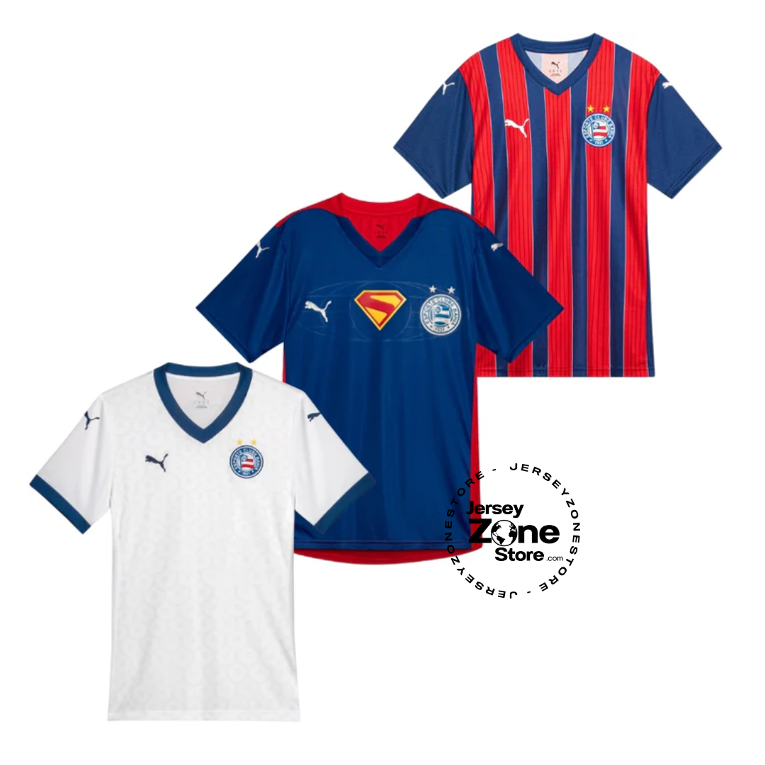 Bahia Home, Away and Third 2025/26 - Kit 3 - Fan Version