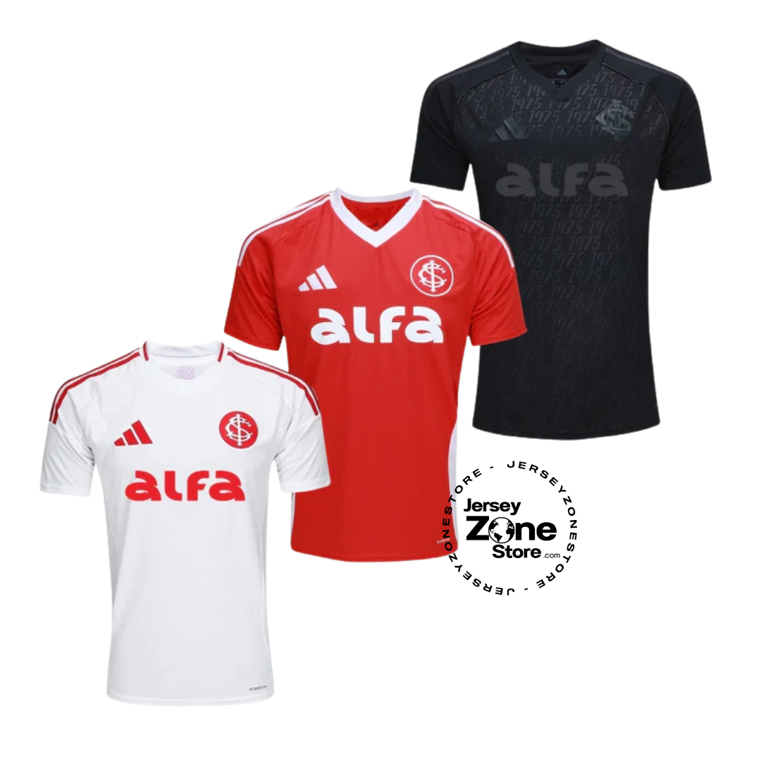 Internacional Home, Away and Third 2025/26 - Kit 3 - Fan Version