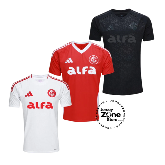 Internacional Home, Away and Third 2025/26 - Kit 3 - Fan Version