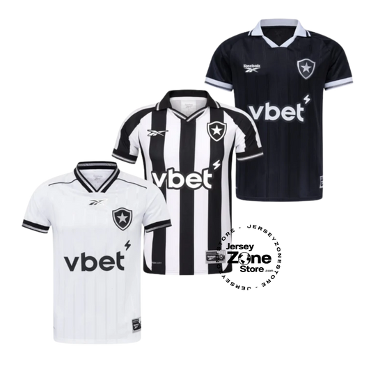 Botafogo Home, Away and Third 2025/26 - Kit 3 - Fan Version