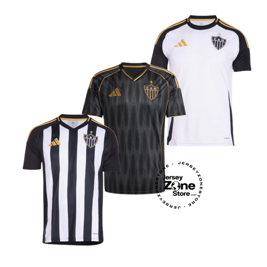 Atletico Mineiro Home, Away e Third 2025/26 - Kit 3 - Fan Version