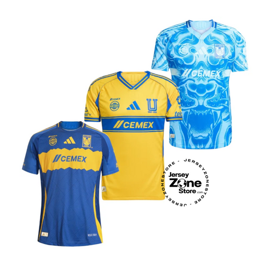 Tigres UANL 2025/26 - Kit 3 Fan Version