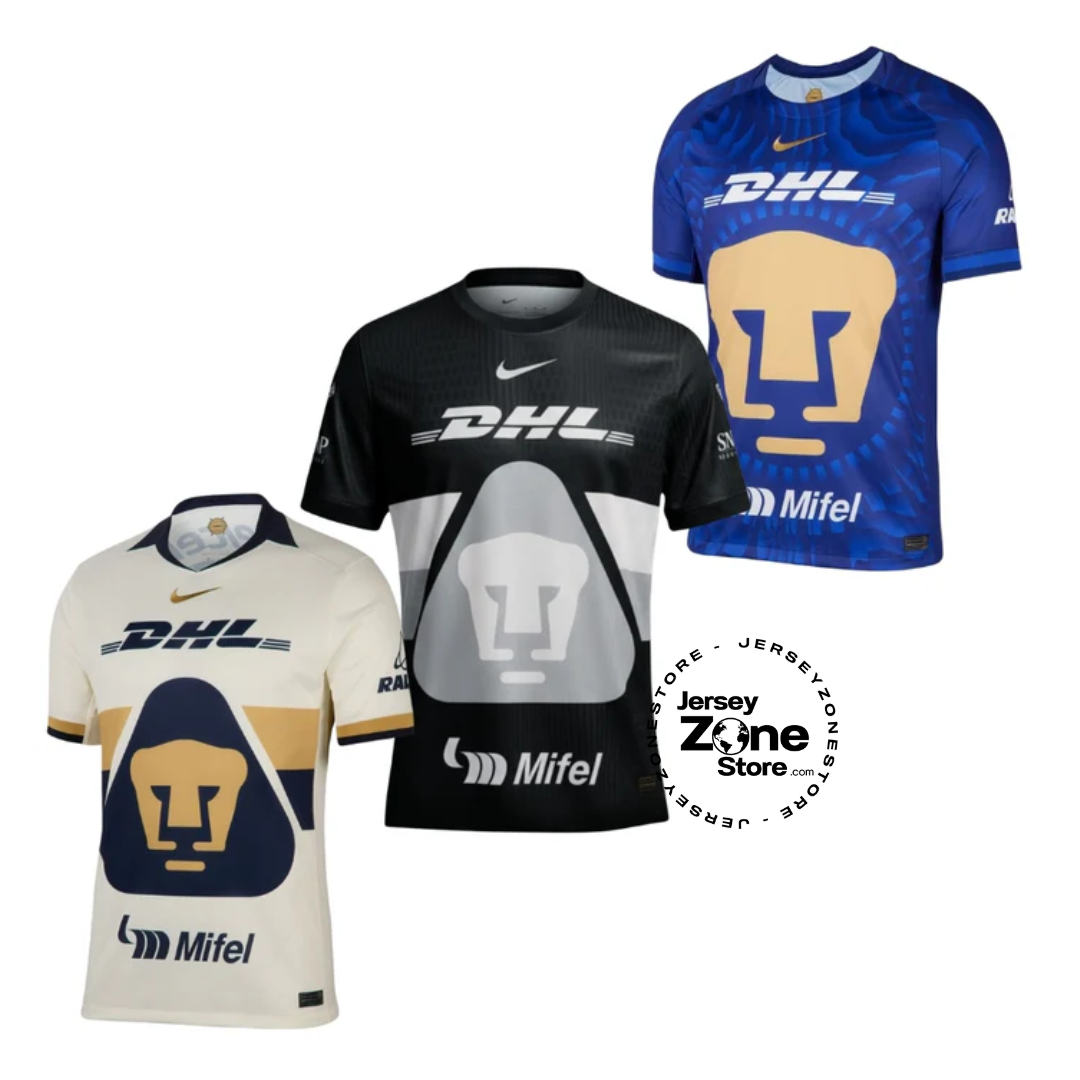 Pumas UNAM 2025/26 - Kit 3 Fan Version