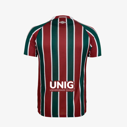 Jersey Fluminense 2025/26 I - All Sponsor and Patch Mundial