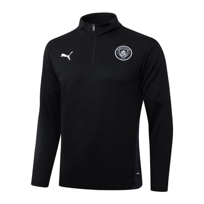 Training Kit Manchester City - Set Long Sleeve Black