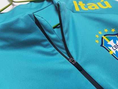 Hoodie Blue Brazil Lake Retro 2022/23