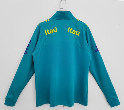 Casaco Brazil Lake Blue Retro 2022/23