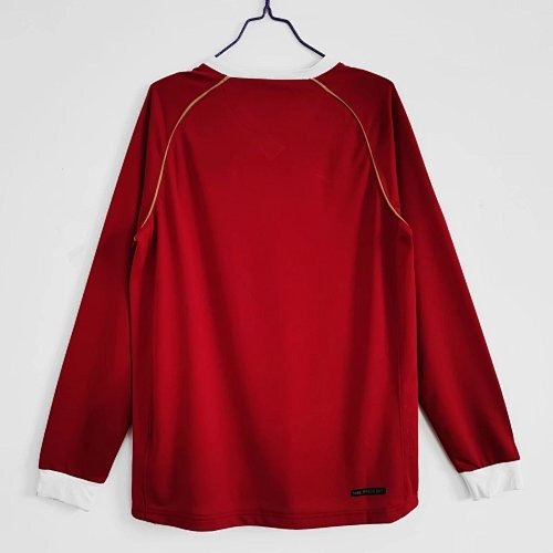 Mangas longas: Manchester United Retro 2006/07 Home