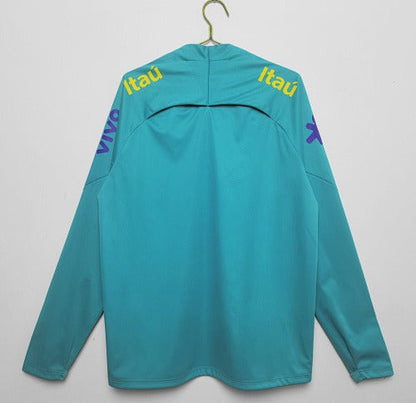 Hoodie Blue Brazil Lake Retro 2022/23