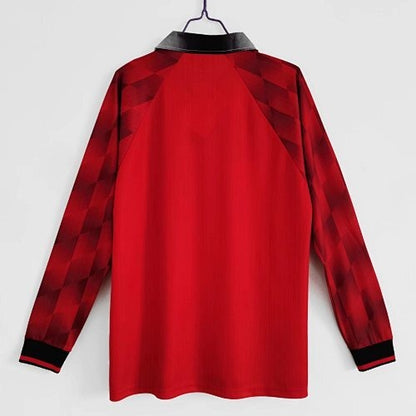 Mangas compridas: Manchester United Retro 1996/97 Home