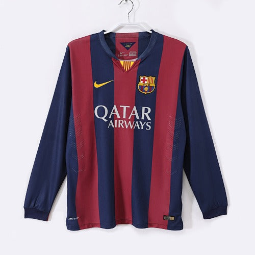 Mangas compridas: Barcelona Retro 2014/15 Home