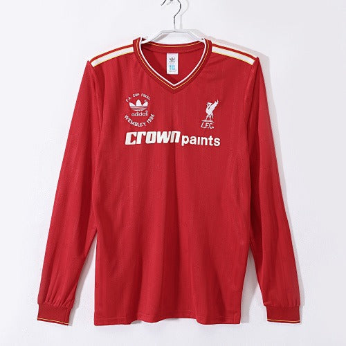 Long Sleeve: Liverpool Retro 1986/87 Home