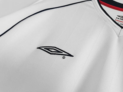 Mangas longas: England Retro 2002 Home