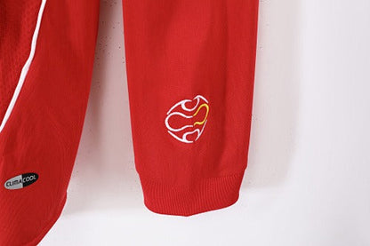 Mangas longas: Liverpool Retro 2006/07 home