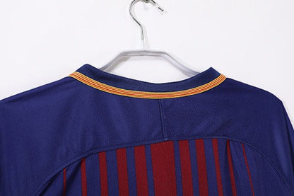 Mangas compridas: Barcelona Retro 2017/18 Home