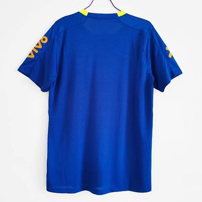 uniforme Blue Training Brazil Retro 2020
