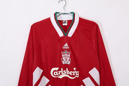 Mangas longas: Liverpool Retro 1993/95 Home