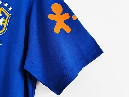 uniforme Blue Training Brazil Retro 2020