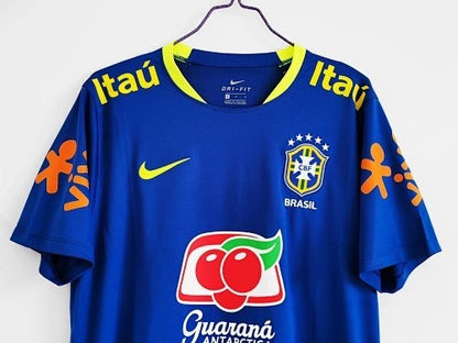 uniforme Blue Training Brazil Retro 2020