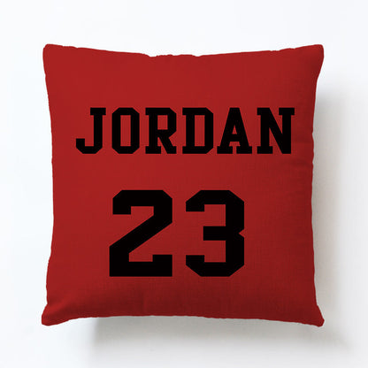 World European Football Cup Flag Club Decoration Living Room Sofa Cushion Linen Pillow Cover Sales