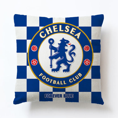 World European Football Cup Flag Club Decoration Living Room Sofa Cushion Linen Pillow Cover Sales