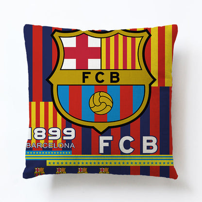 World European Football Cup Flag Club Decoration Living Room Sofa Cushion Linen Pillow Cover Sales