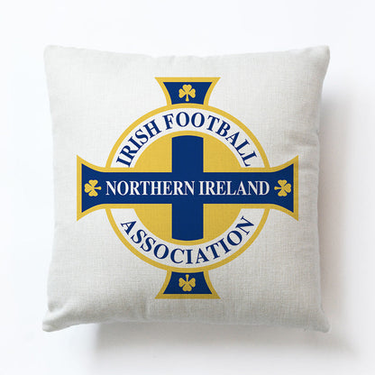 World European Football Cup Flag Club Decoration Living Room Sofa Cushion Linen Pillow Cover Sales